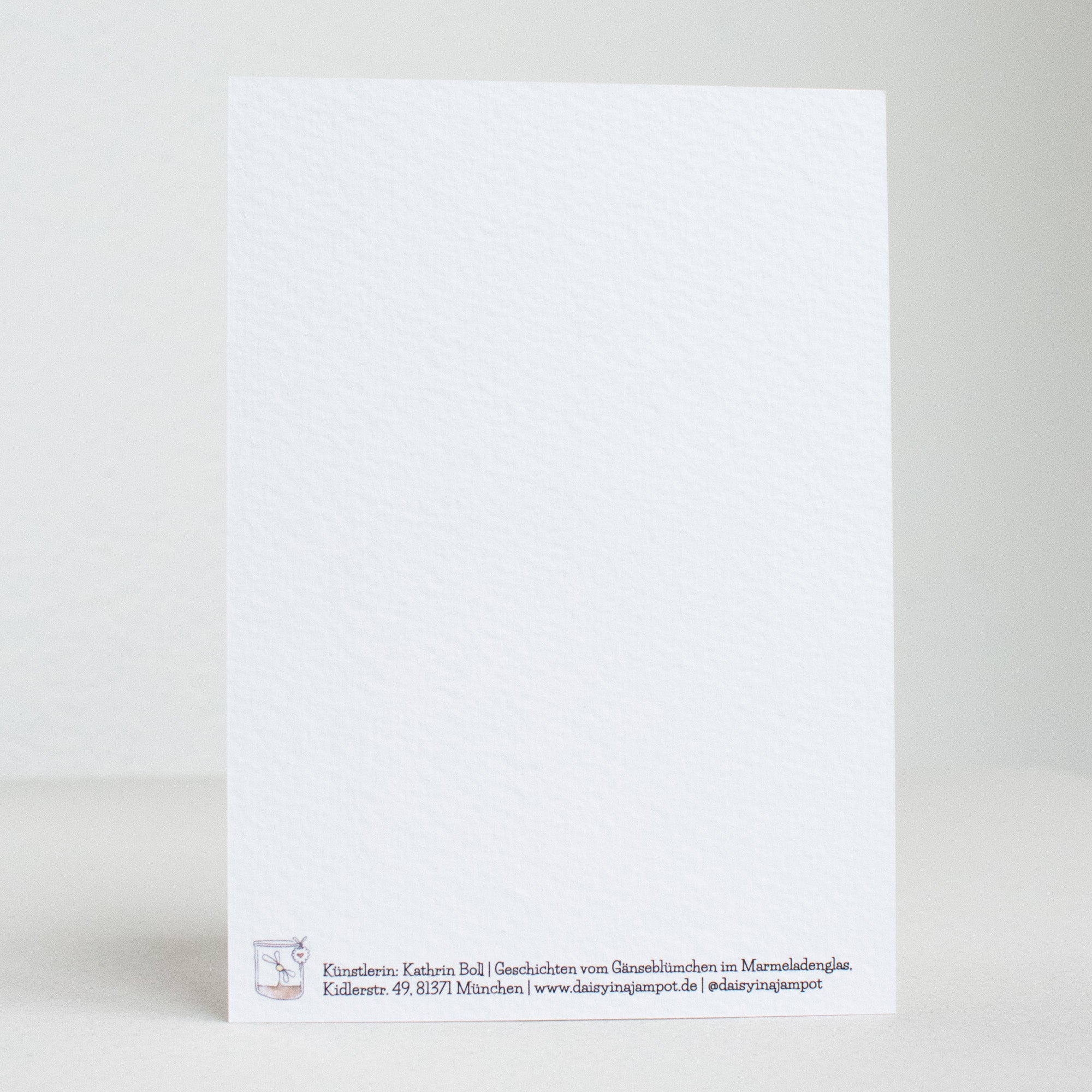 Postkarte "Hummel Flo" - Flo