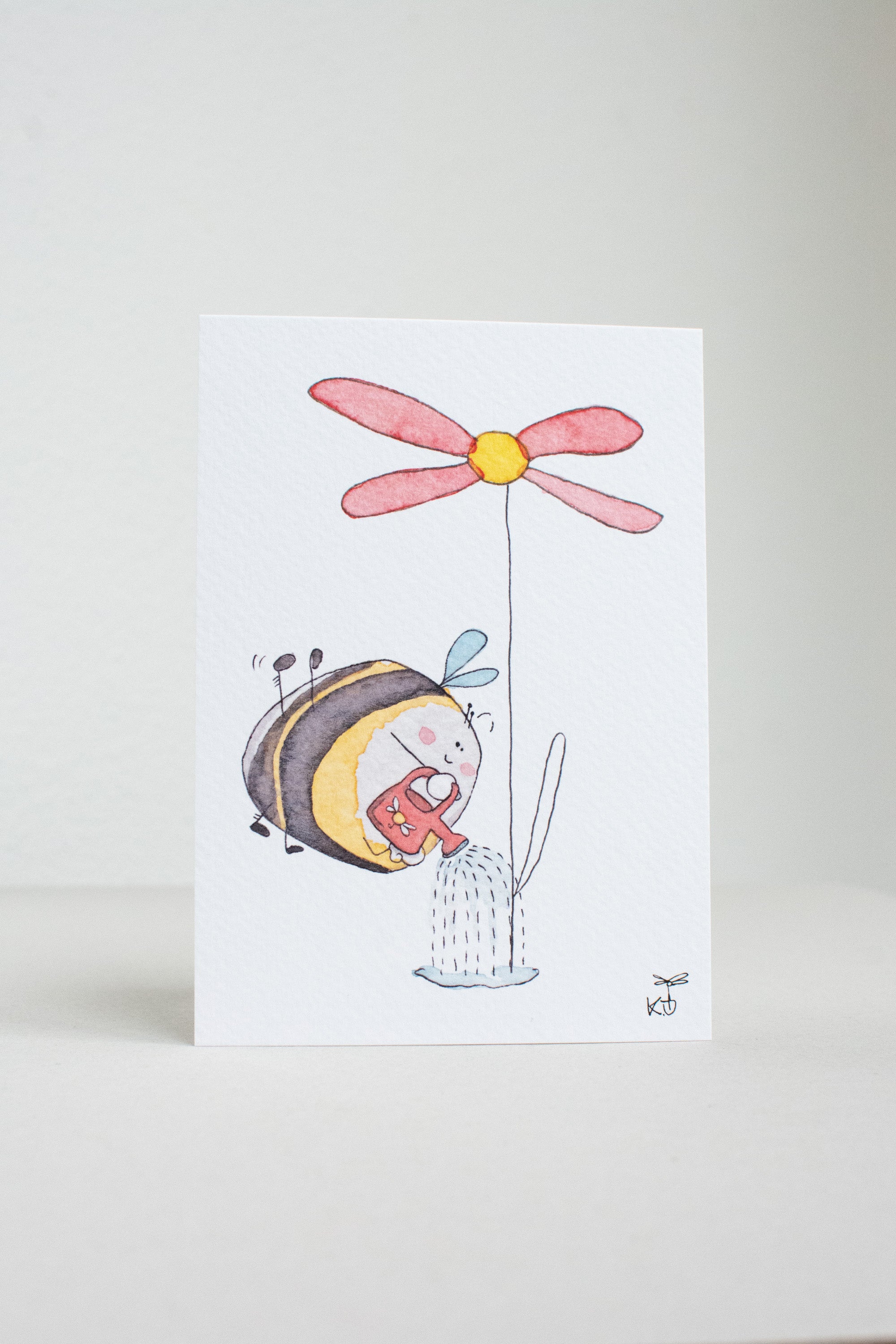 Postkarte "Hummel Flo" - Flo