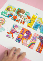 Namensposter fürs Kinderzimmer