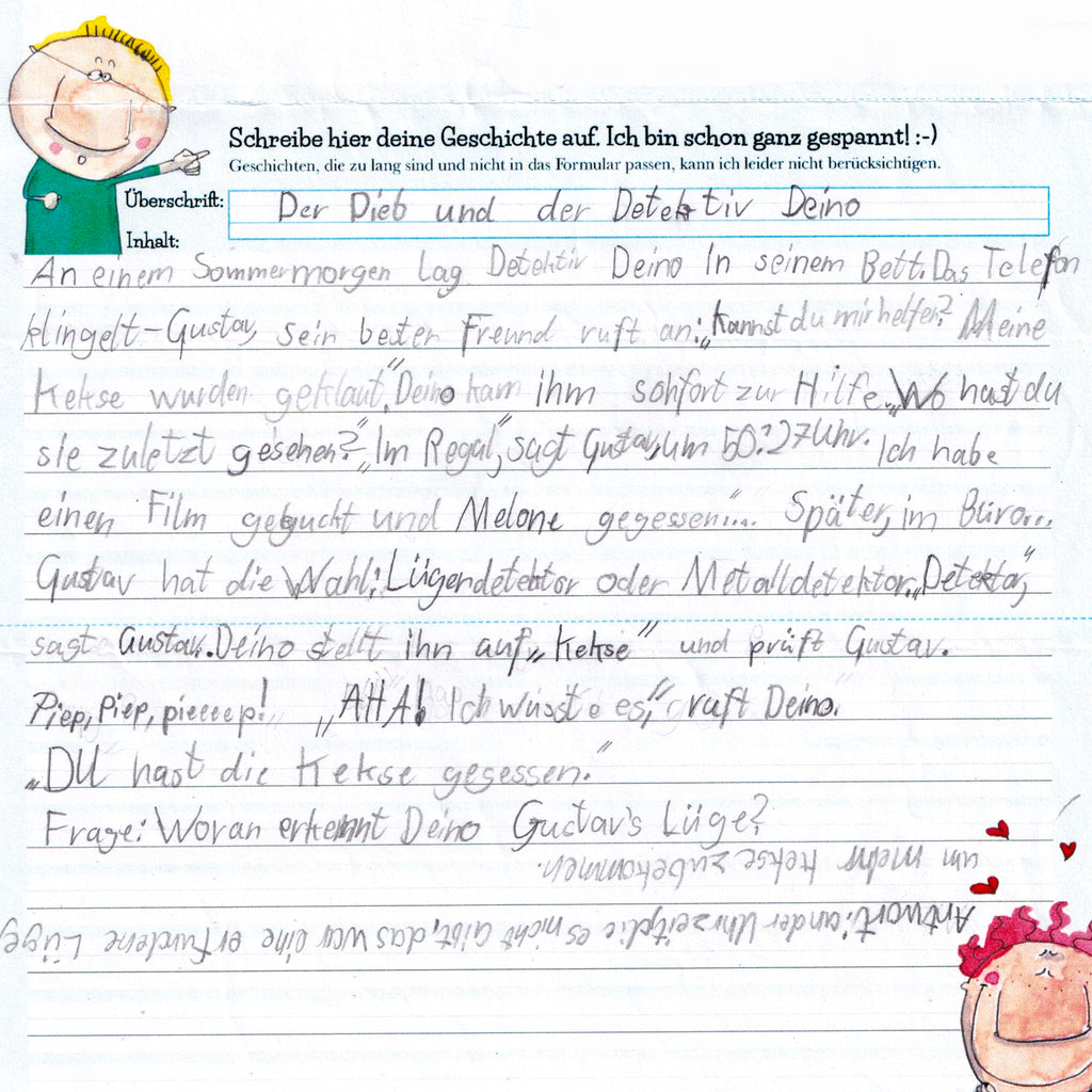 Der Dieb und der Detektiv Deino