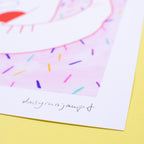 Weißer Elefant, Print