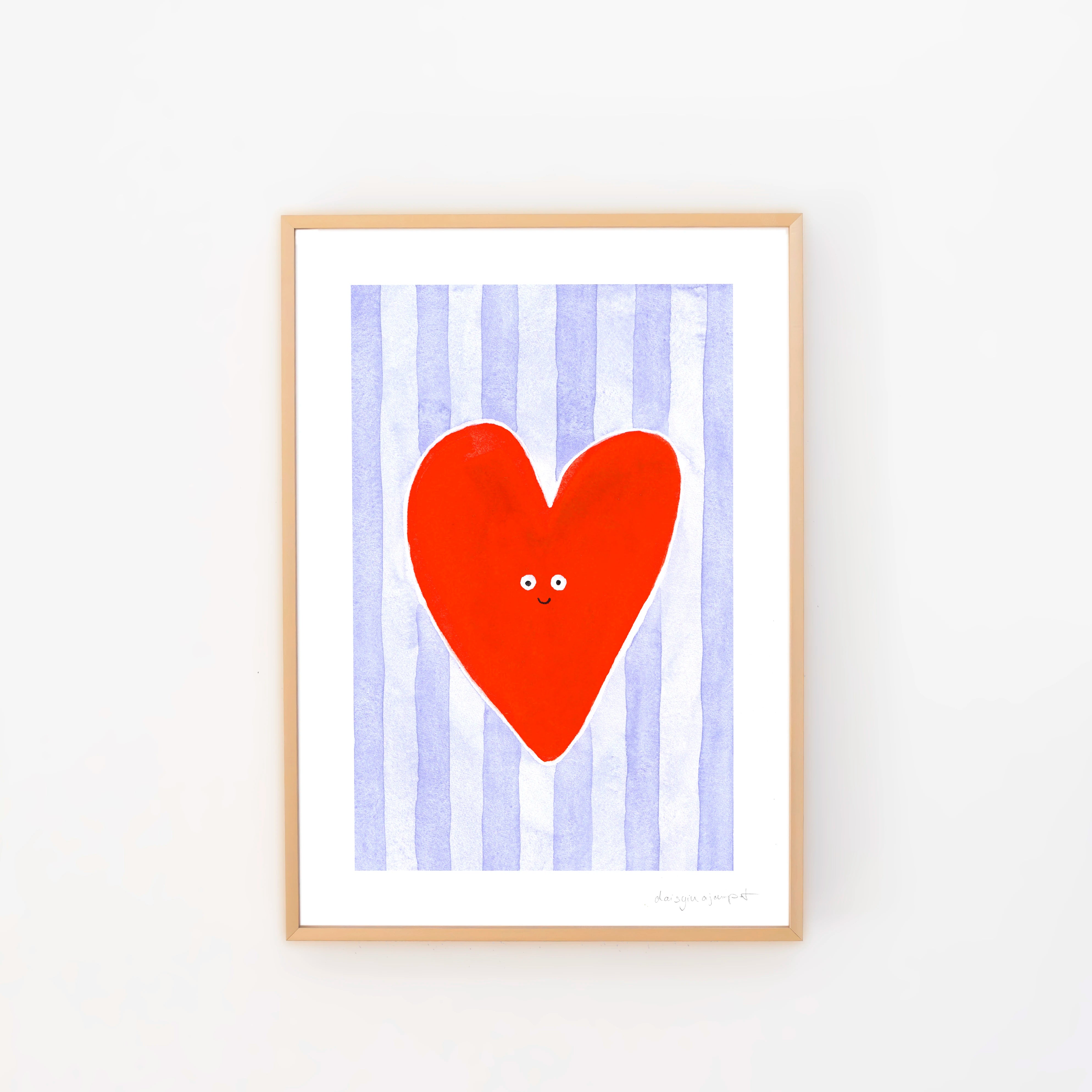 Herz print