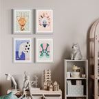 Elefant mit Punkten, Print