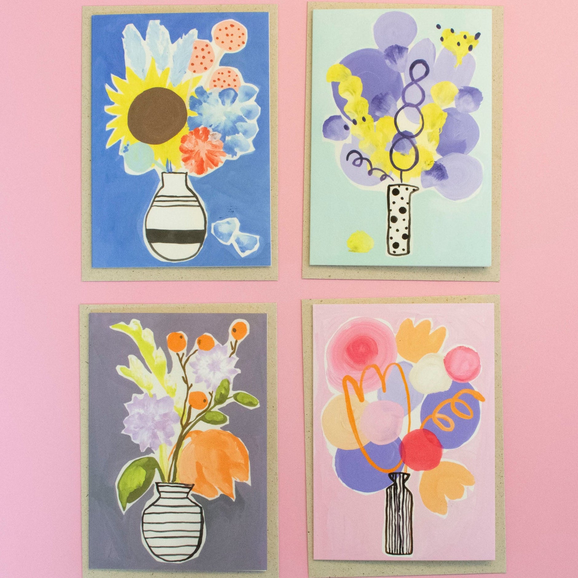 blumen karten gemalt kuenstlerin kathrin boll 080 1 1