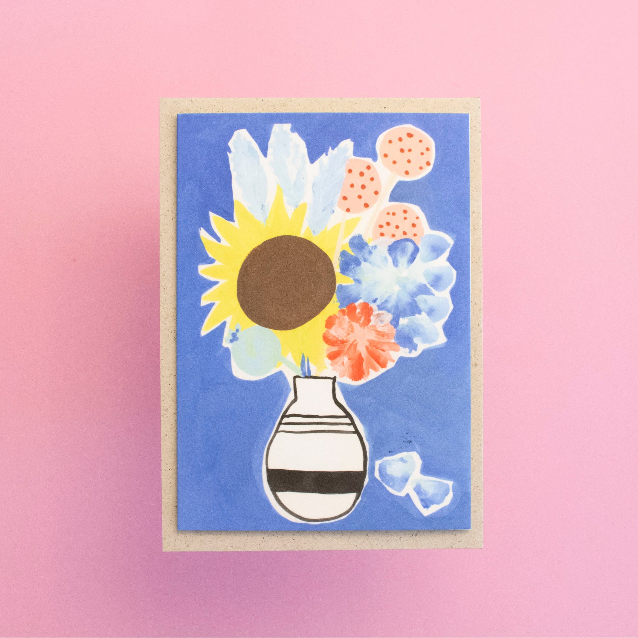 blumen karten gemalt kuenstlerin kathrin boll 114 1 1