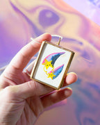 Mini-Aquarell Sternschnuppen