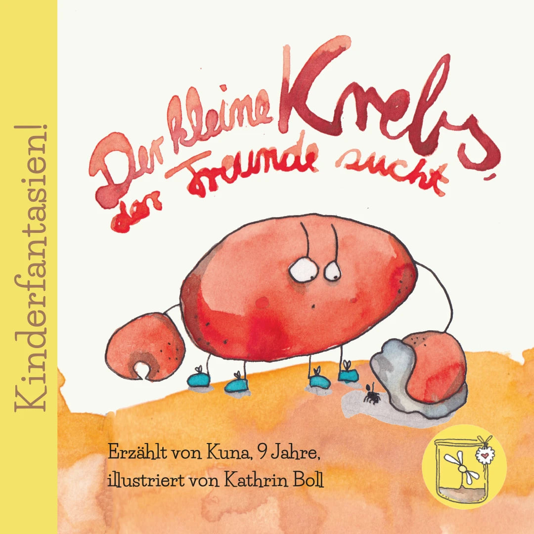 Mini-Geschichte: Der kleine Krebs, der Freunde sucht