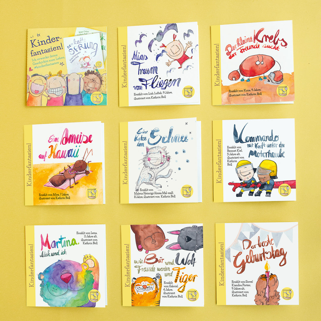 Kinderfantasien! Sammelband 2023: Kinder erzählen Geschichten