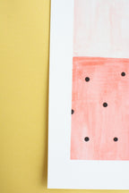 Zebra Aquarell Print von der Münchner Illustratorin Kathrin Boll