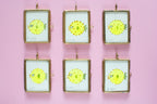 Mini-Aquarell Kugelfisch Neon