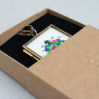 Mini-Aquarell Glückskäfer