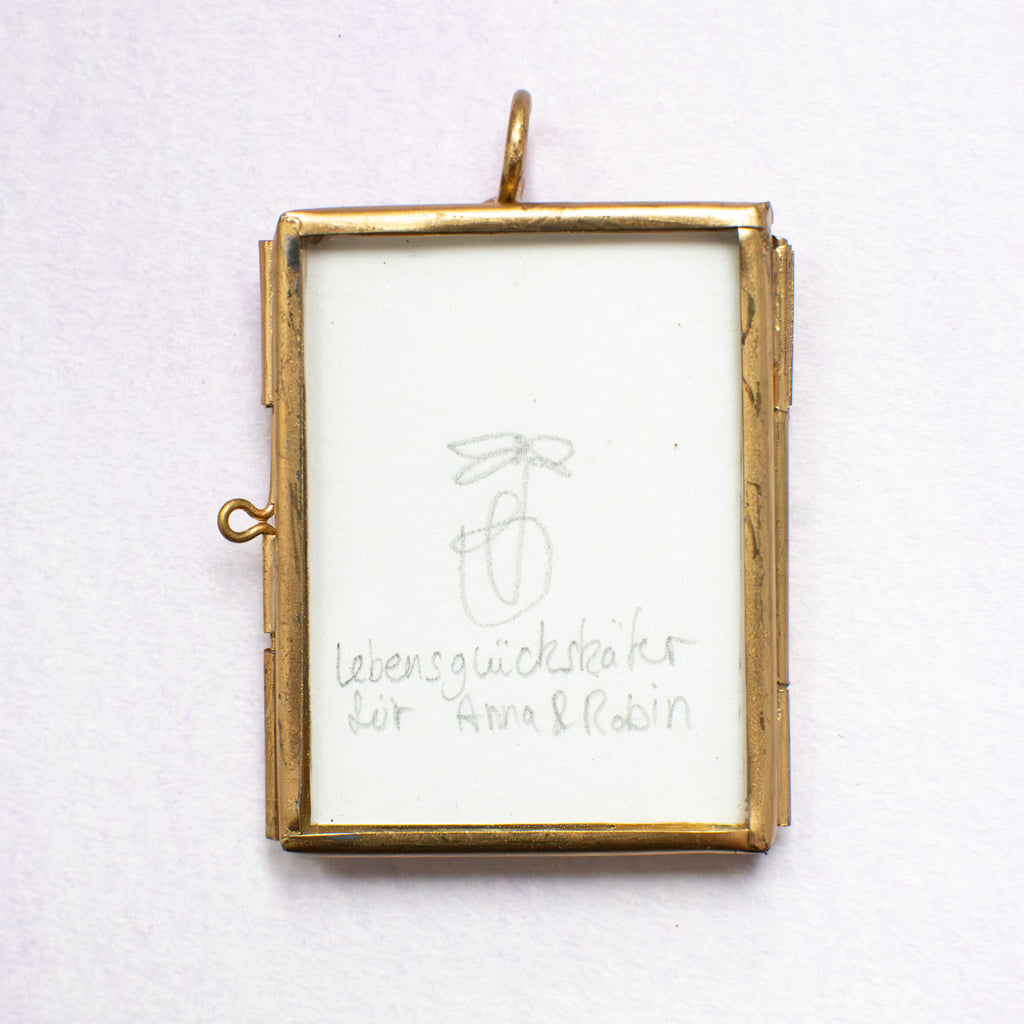 Mini-Aquarell Glückskäfer