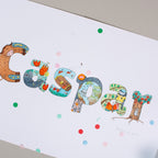 Namensposter fürs Kinderzimmer