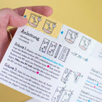 Näh-Set: Stiftemäppchen zum Ausmalen "Happy Hummeln"